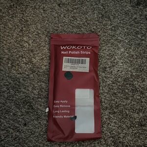 Red Nail Polish Strips